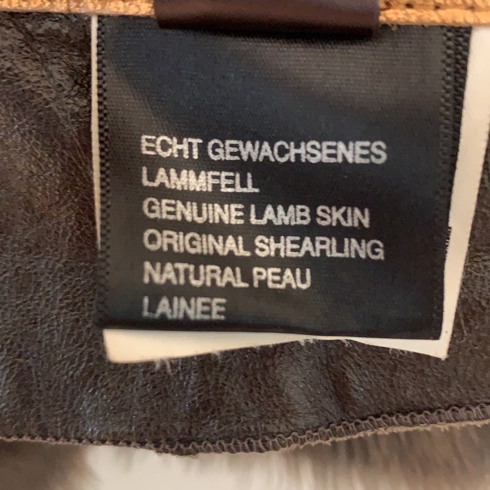 Reversible Shearling Coat - image 5